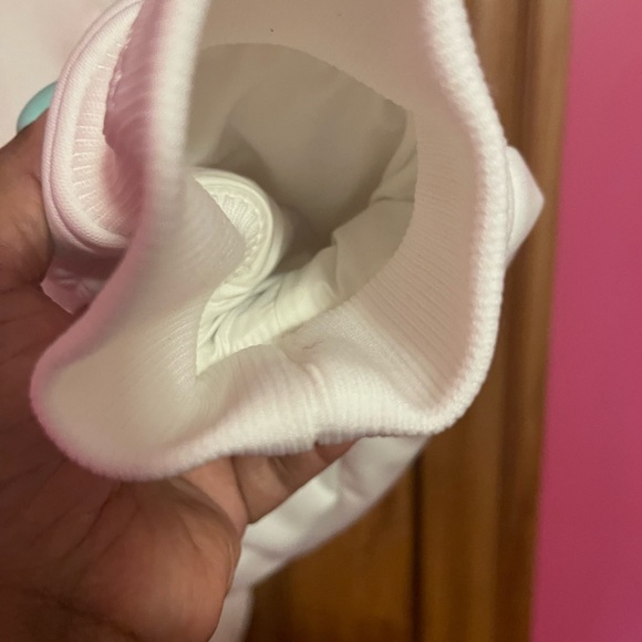 Size Large - Adidas x IVY PARK Ivy Park 1/2 Zip Quilted Sherpa Jacket 🤍❄️ - Picture 16 of 16